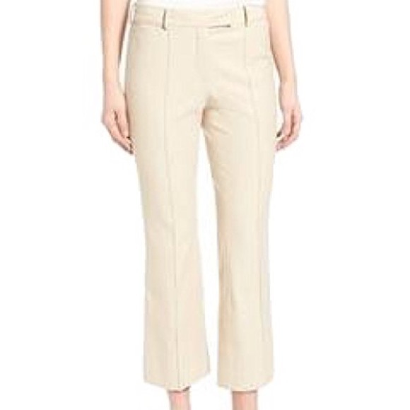 Olivia Palermo Chelsea 28 Cropped Flare Trousers - Picture 2 of 5